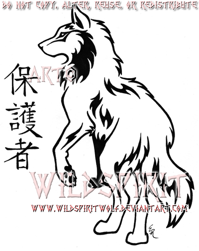 400x504 Wolf Of Water By Yuumei