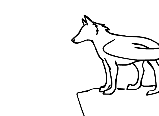550x400 Drawn Kittens Wolf