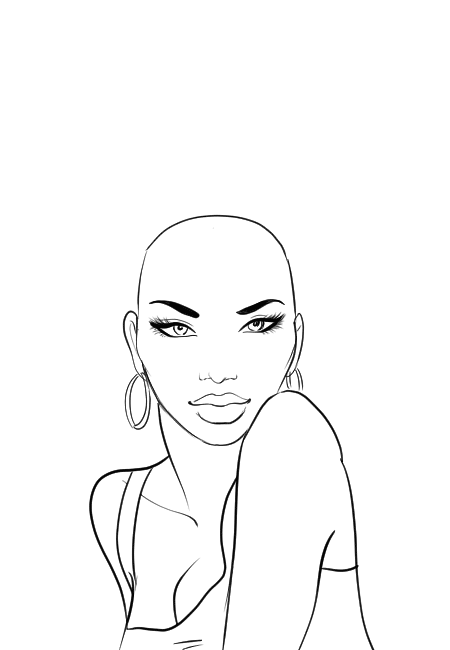 450x650 How To Draw A Beautiful Face Step 9 Draw It Face