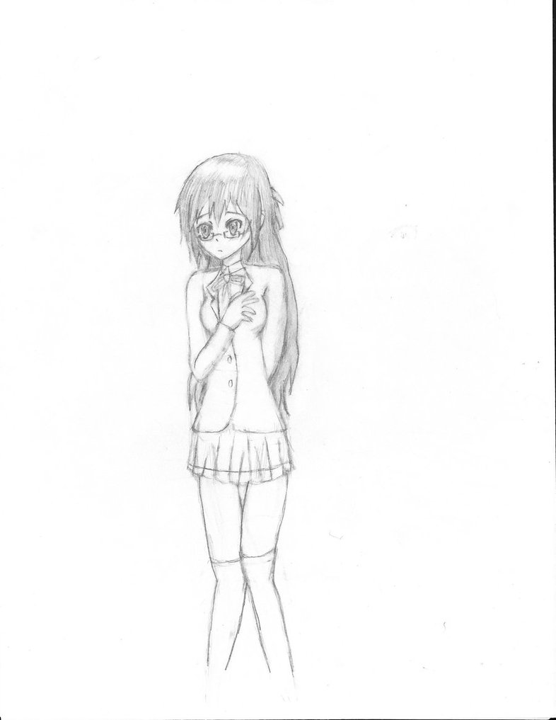 786x1017 Gallery Anime Girl Full Body Drawing,