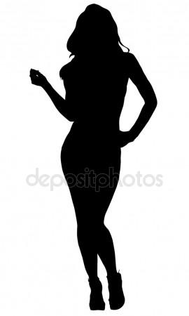 270x450 Sexy Woman Silhouette
