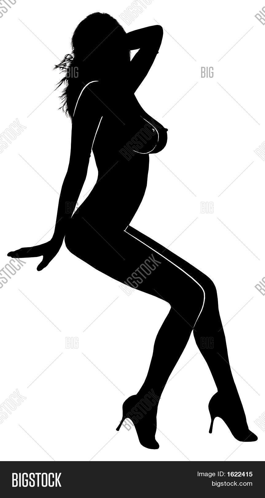 863x1620 Woman Silhouette 012 Image Amp Photo Bigstock