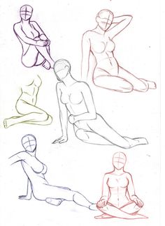 236x324 Poses. Sketches 29