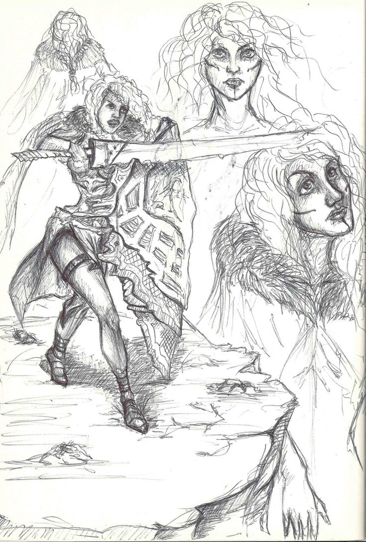 735x1087 Woman Warrior 2 By Yunmicreation