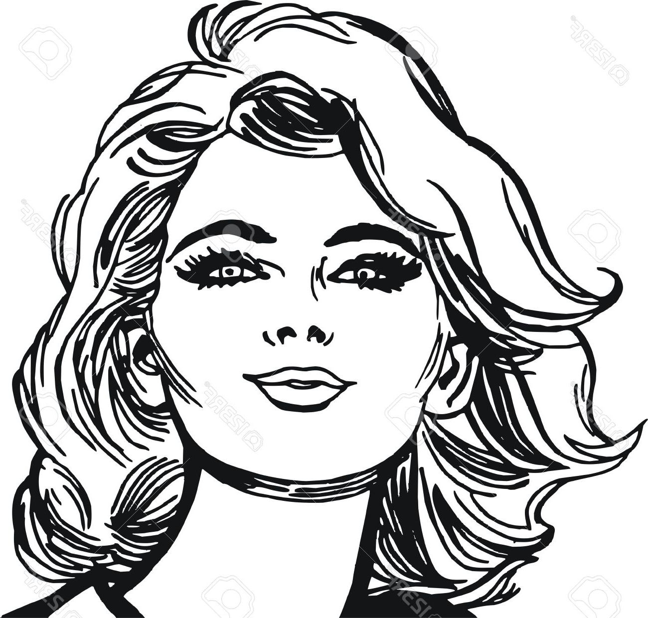 1300x1240 Drawing Of A Beautiful Woman Face Drawing Pencil Beautiful Women