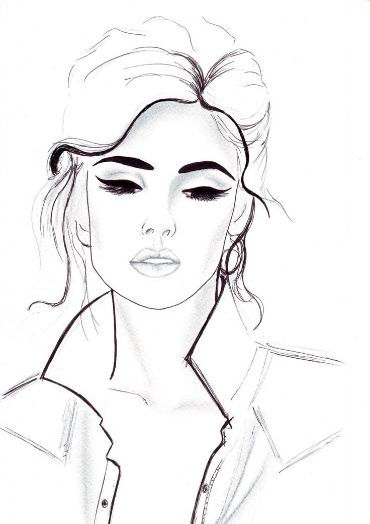 736x1040 Drawing Face Fashion Fashion Design Images