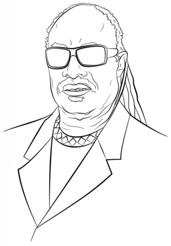 333x480 Stevie Wonder Coloring Page Free Printable Coloring Pages