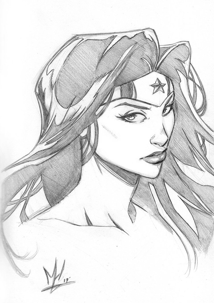 752x1061 Wonder Woman 2017 By Marc F On @