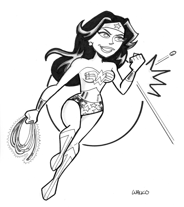 768x864 Wonder Woman Boston Comic Con By Billwalko