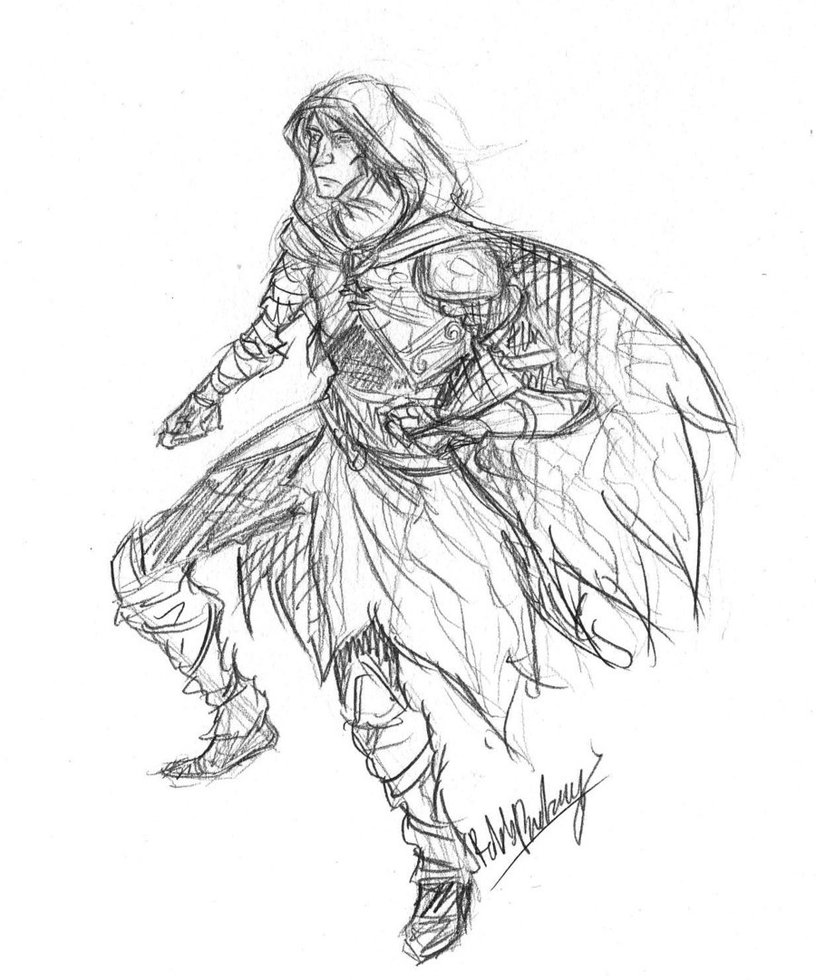 816x980 Wood Elf Concept By Blacklight29