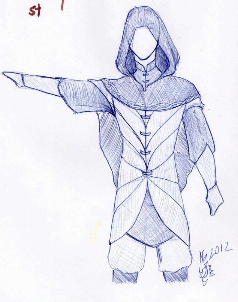 793x1007 Larp Gear Sketch Wood Elf Scout By The Teaspoon Of Doom