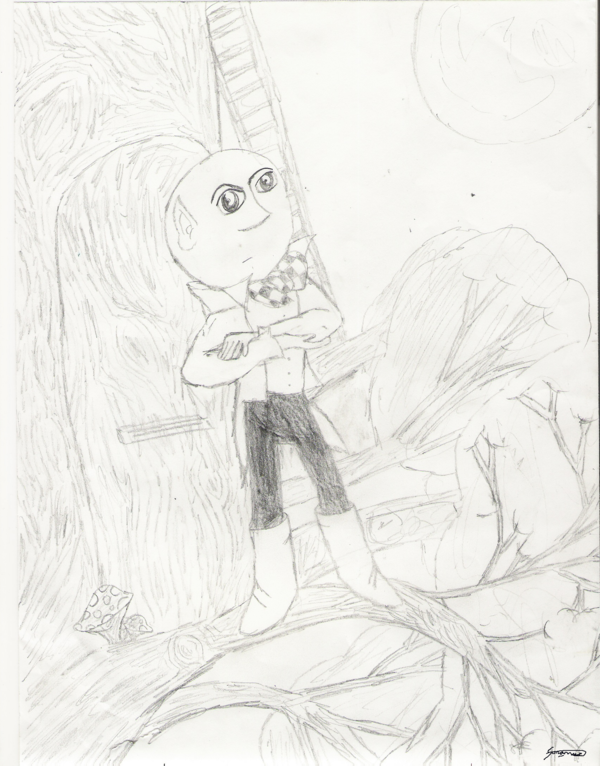 600x766 Moon Face The Enchanted Wood By Sonamus