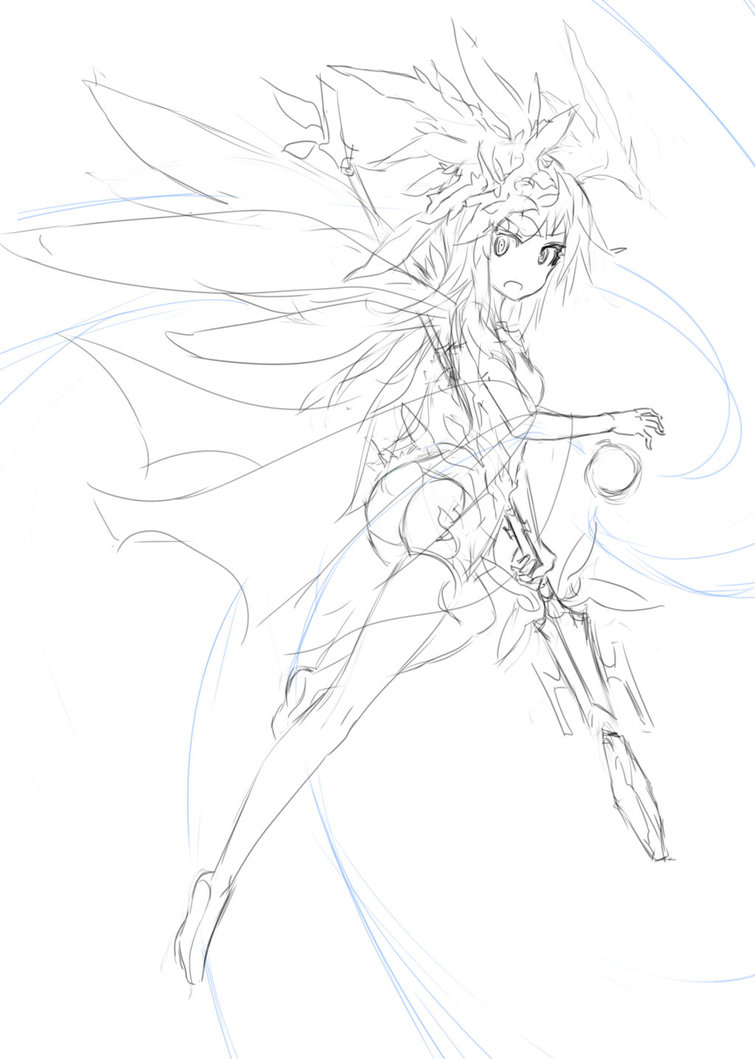 755x1059 Wood Girl By Truthfeina