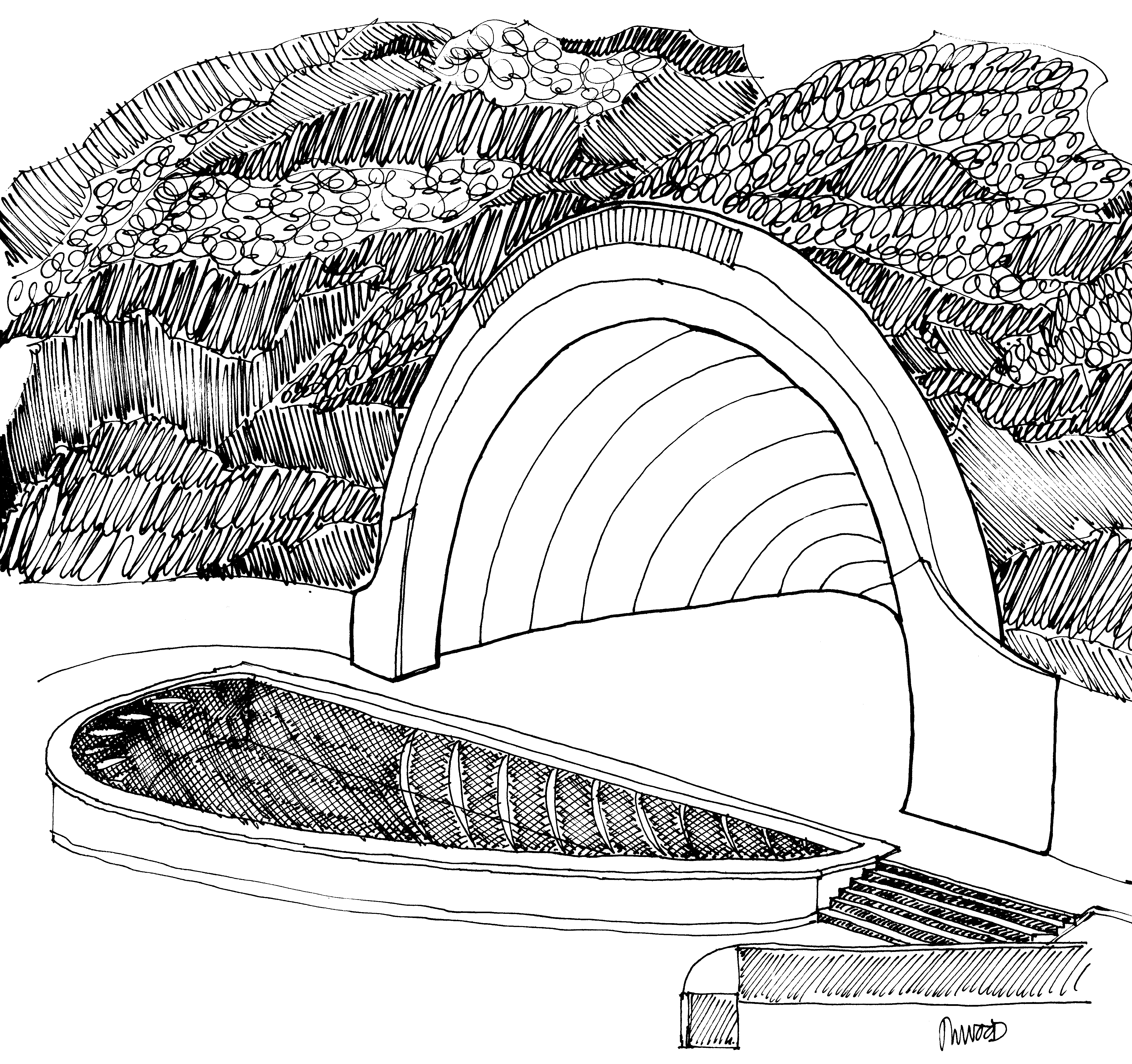 4635x4358 Americana Architecture M Wood Pen