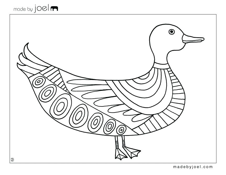863x667 Coloring Pages Ducks Duck Flying Away Coloring Pictures Of Ducks