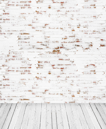 371x453 8x12ft Indoor Light Brick Wall Grey Wooden Floor Wedding Custom