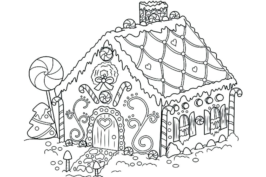 1024x682 Beautiful Houses Coloring Pages Kids House Made From Wood In Page
