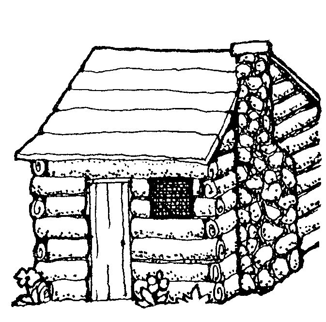 673x665 Mormon Share } Log Cabin Log Cabins, Logs And Clip Art