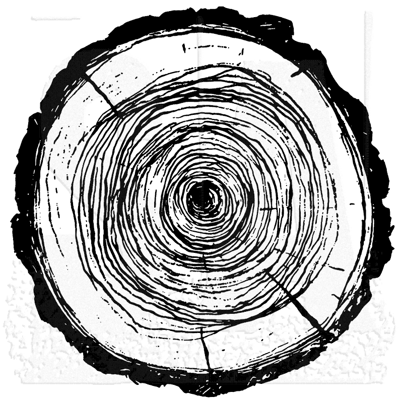 800x800 Tim Holtz Wood Mounted Stamp