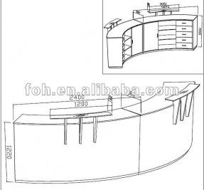 287x267 Buy Reception Desk