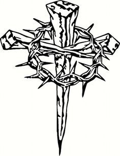 236x307 Easter Cross Clipart Black And White Easter Day