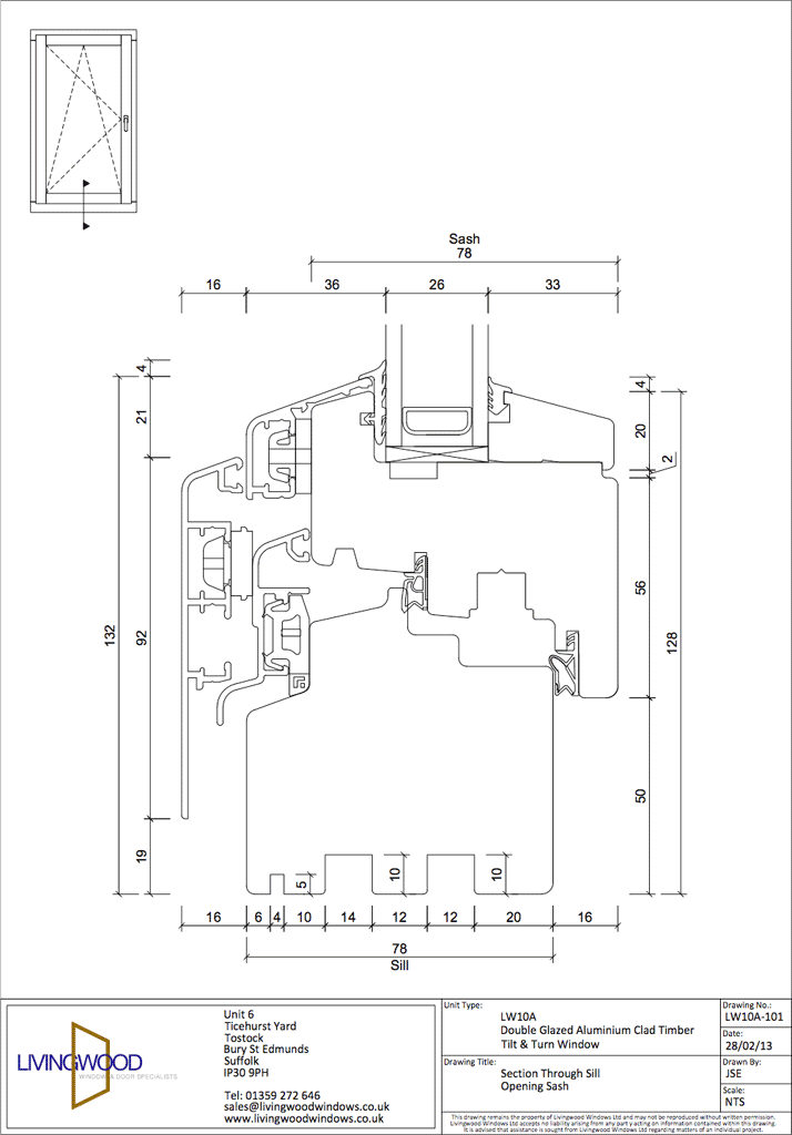 714x1024 Tilt And Turn Windows