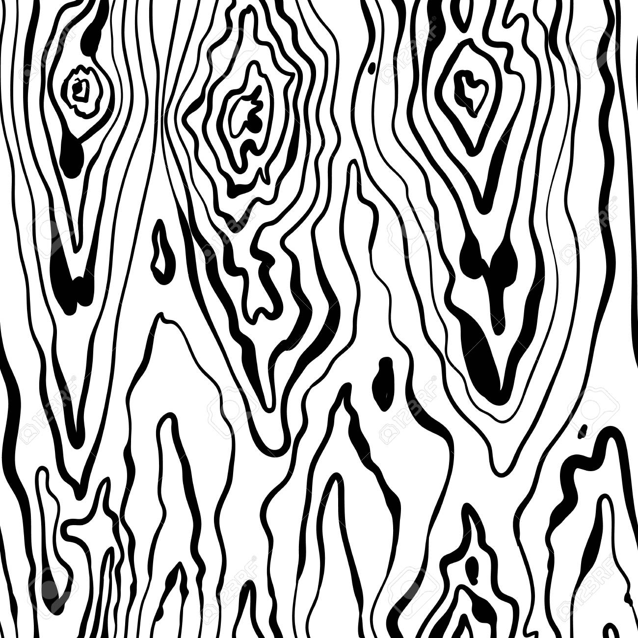 1300x1300 Seamless Wooden Pattern. Wood Grain Texture. Abstract Background