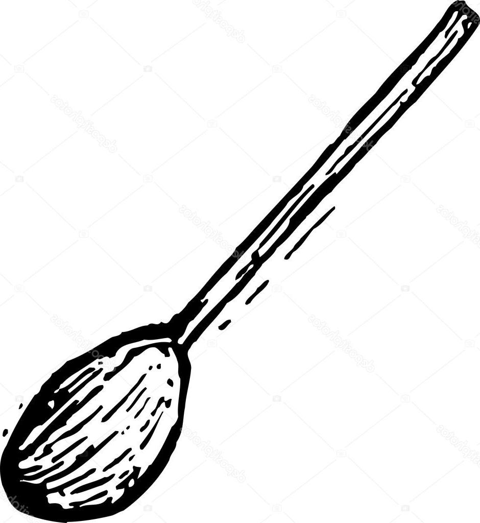 940x1024 Best Stock Illustration Woodcut Of Wooden Spoon Design