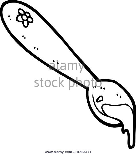 475x540 Cartoon Wooden Spoon Black And White Stock Photos Amp Images