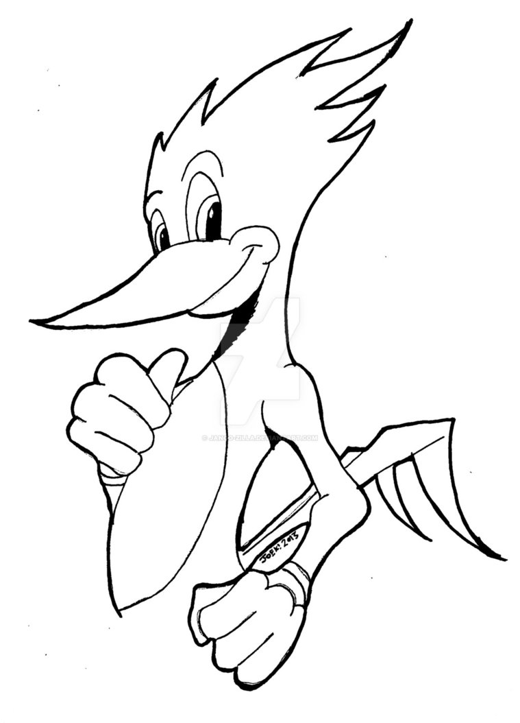 759x1054 Bootleg Woody Woodpecker By Jango Zilla
