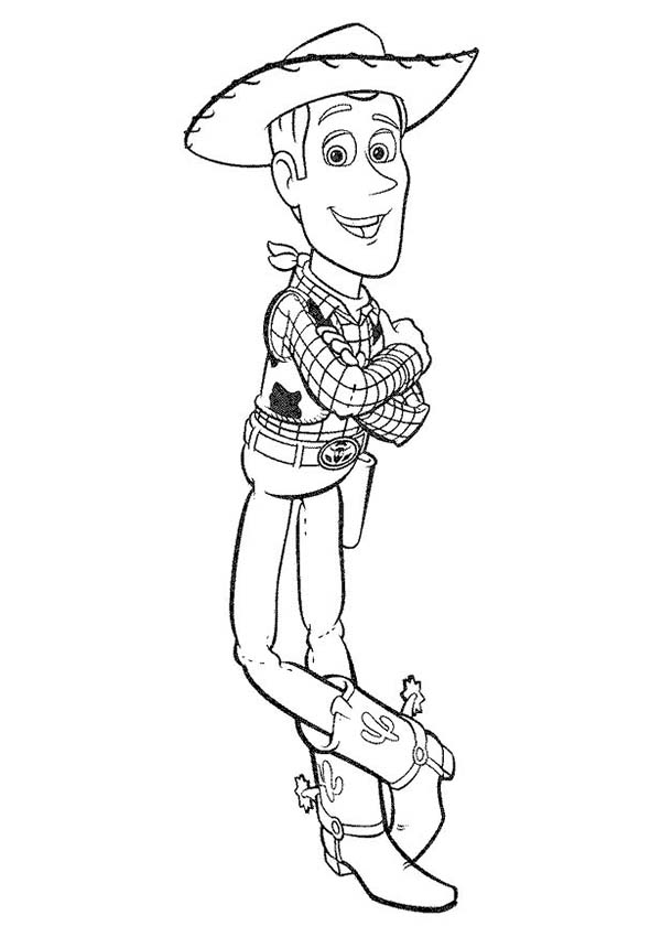 600x850 Toy Story Woody Coloring Pages