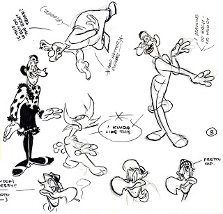 320x307 Stephen Destefano Woody Woodpecker Sketches