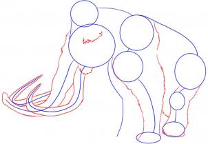 302x209 How To Draw How To Draw A Woolly Mammoth