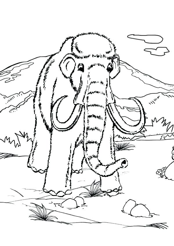 Wooly Mammoth Drawing at GetDrawings | Free download