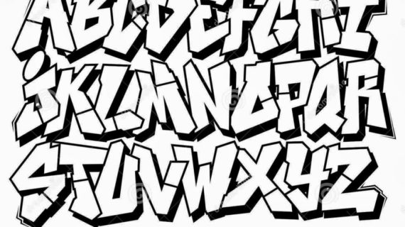570x320 Abc Alphabet Design Word Drawing