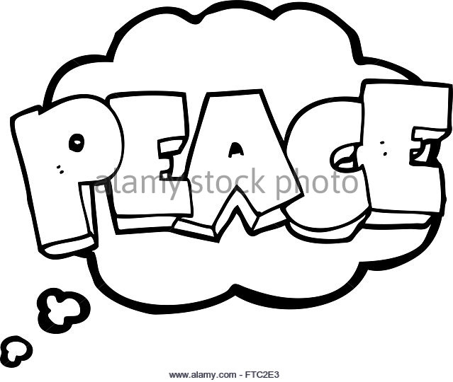 639x540 Freehand Drawn Cartoon Word Peace Stock Photos Amp Freehand Drawn