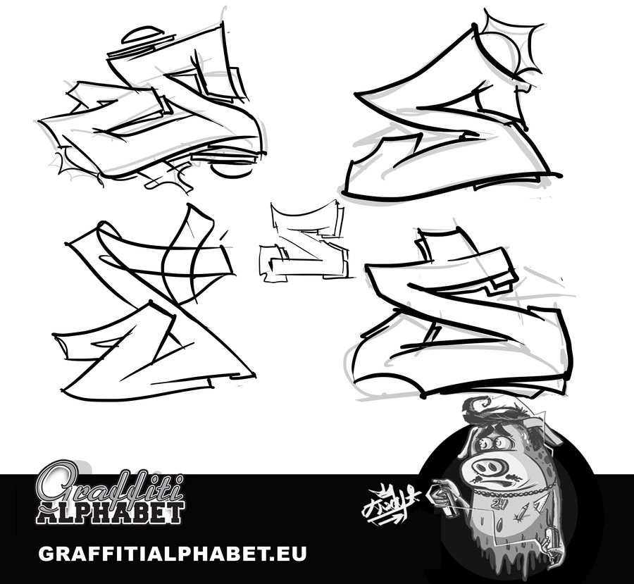 900x829 How To Draw S In Graffiti Letters Really Slick! How To Draw