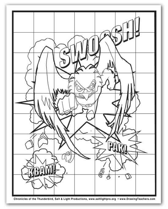 550x686 How To Draw A Cartoon Eagle