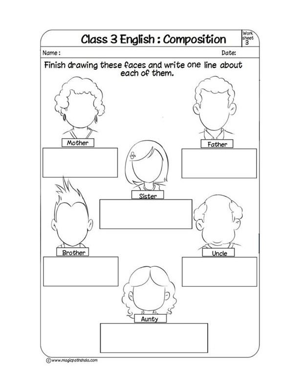 612x792 Draw And Write Worksheet
