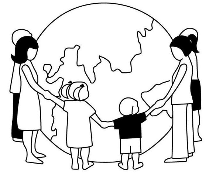715x600 World Population Day Drawing Free Images, Pictures And Templates