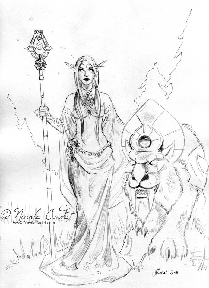 693x956 World Of Warcraft Drawings