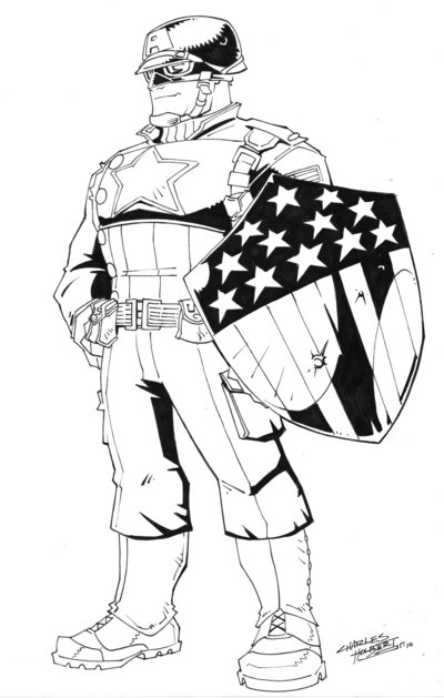 400x629 Wwii Captain America Cs By Kidnotorious