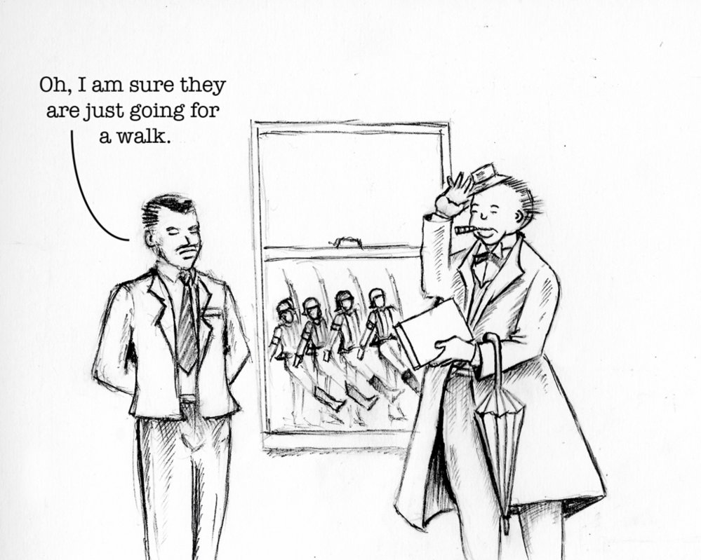 999x799 World War 2 Political Cartoon By Callmealpha