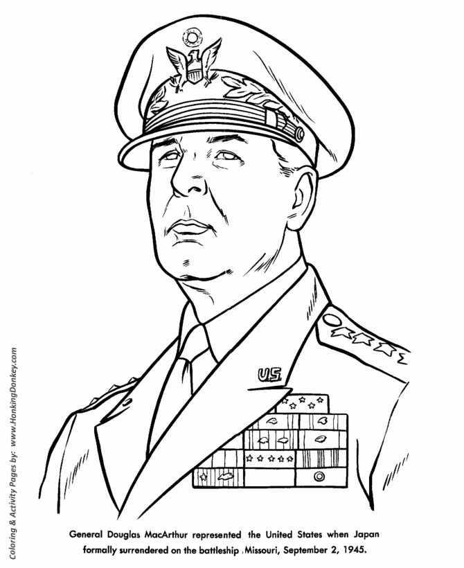 670x820 Veterans Day Coloring Pages