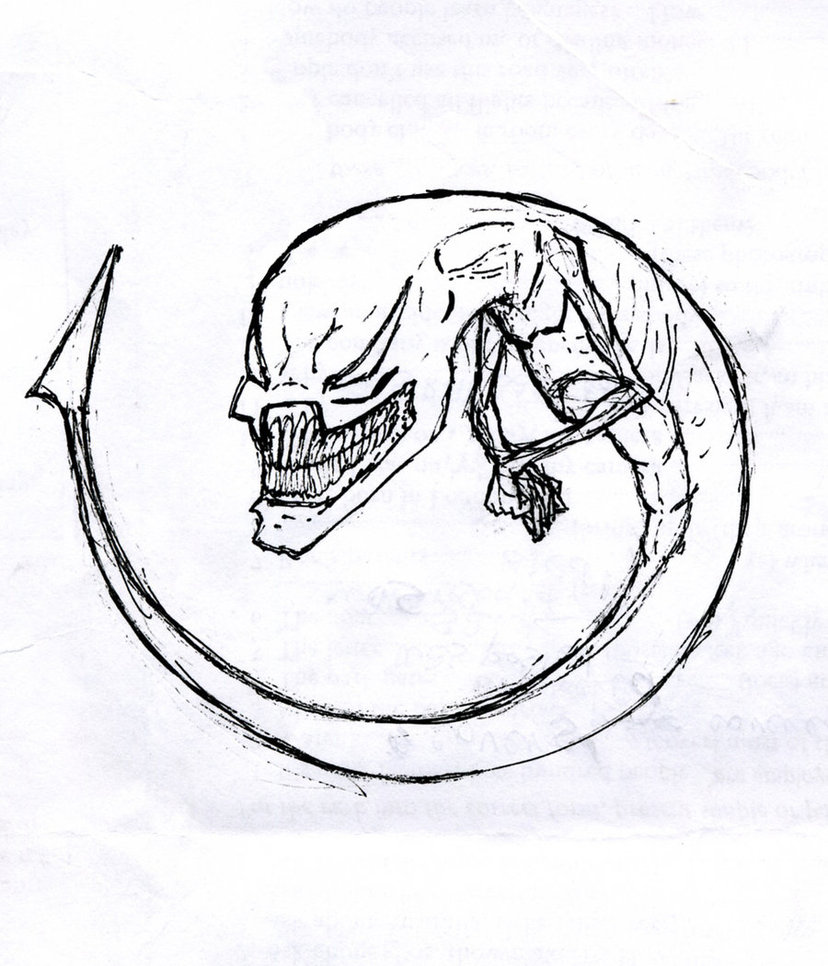 828x966 Scary Flying Worm By Amon The Evil Cyborg