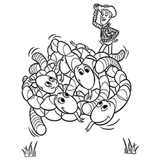 230x230 Top 10 Free Printable Worm Coloring Pages Online
