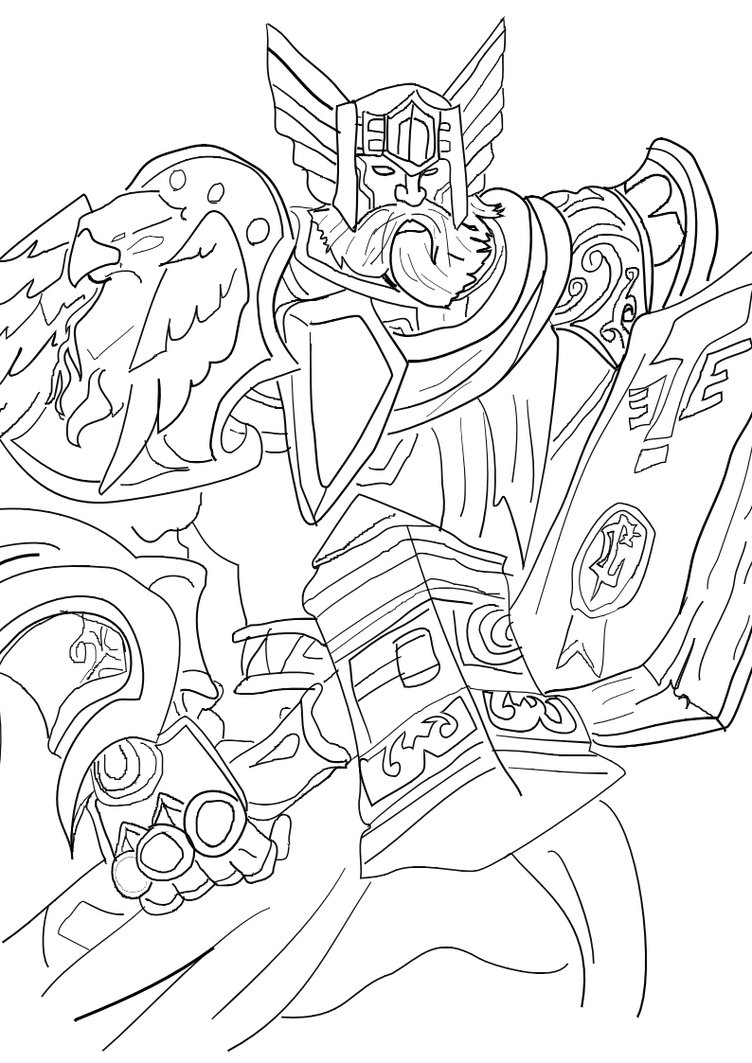 752x1063 Dwarf Drawing