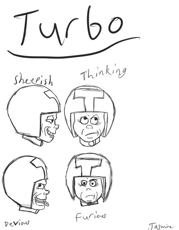 600x771 Turbo From Wreck It Ralph By Sketchartforyou