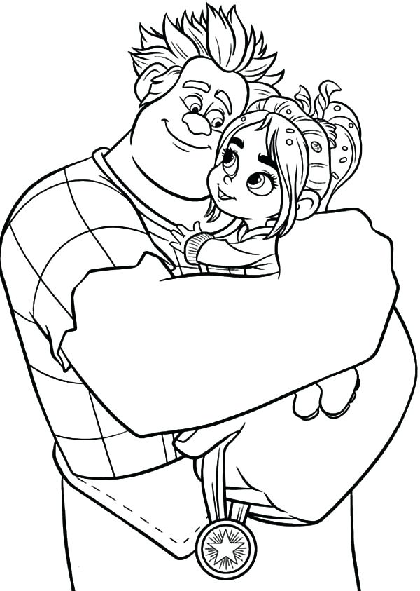 600x843 Wreck It Ralph Vanellope Coloring Pages Sailor Moon Coloring Page