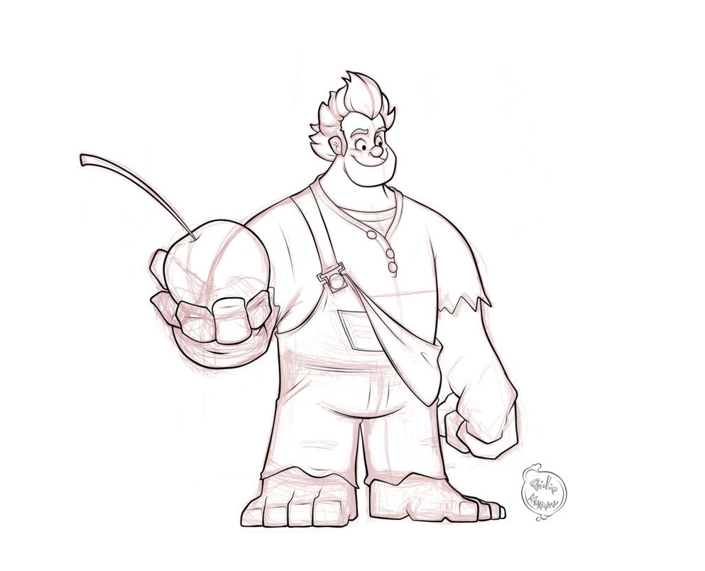 993x804 Wreck It Ralph By Phil Crash Murphy